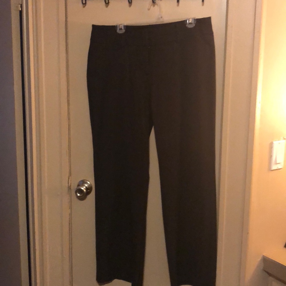Dark brown dress pant